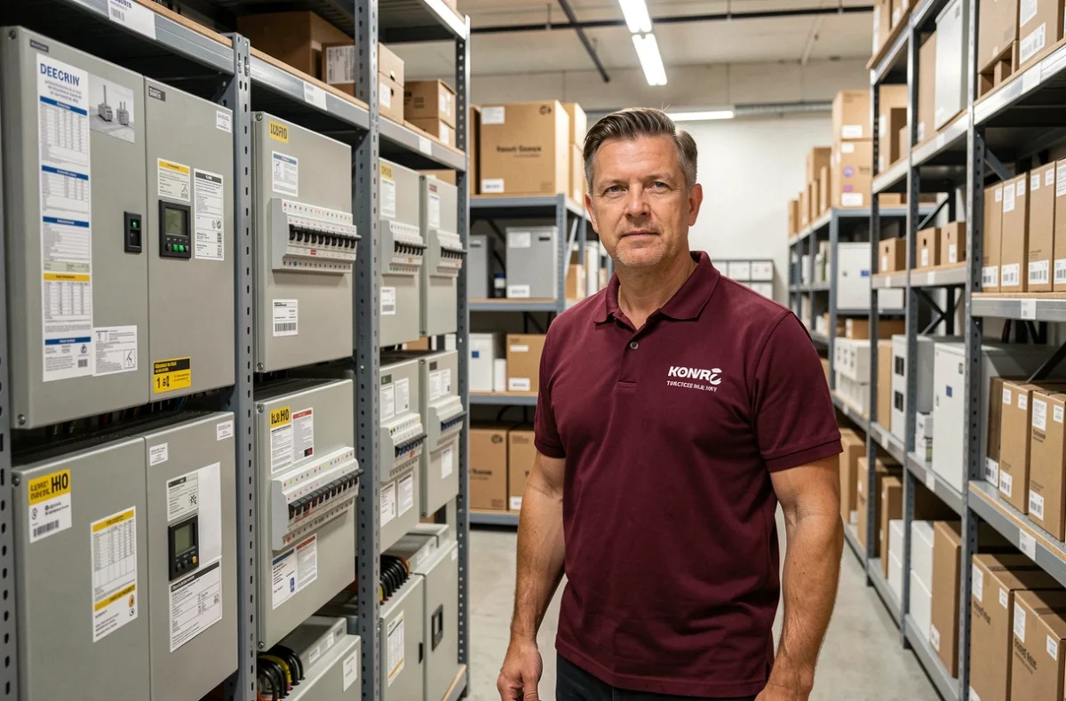 Castres Équipement, électricien et équipementier présentant du matériel électrique en showroom