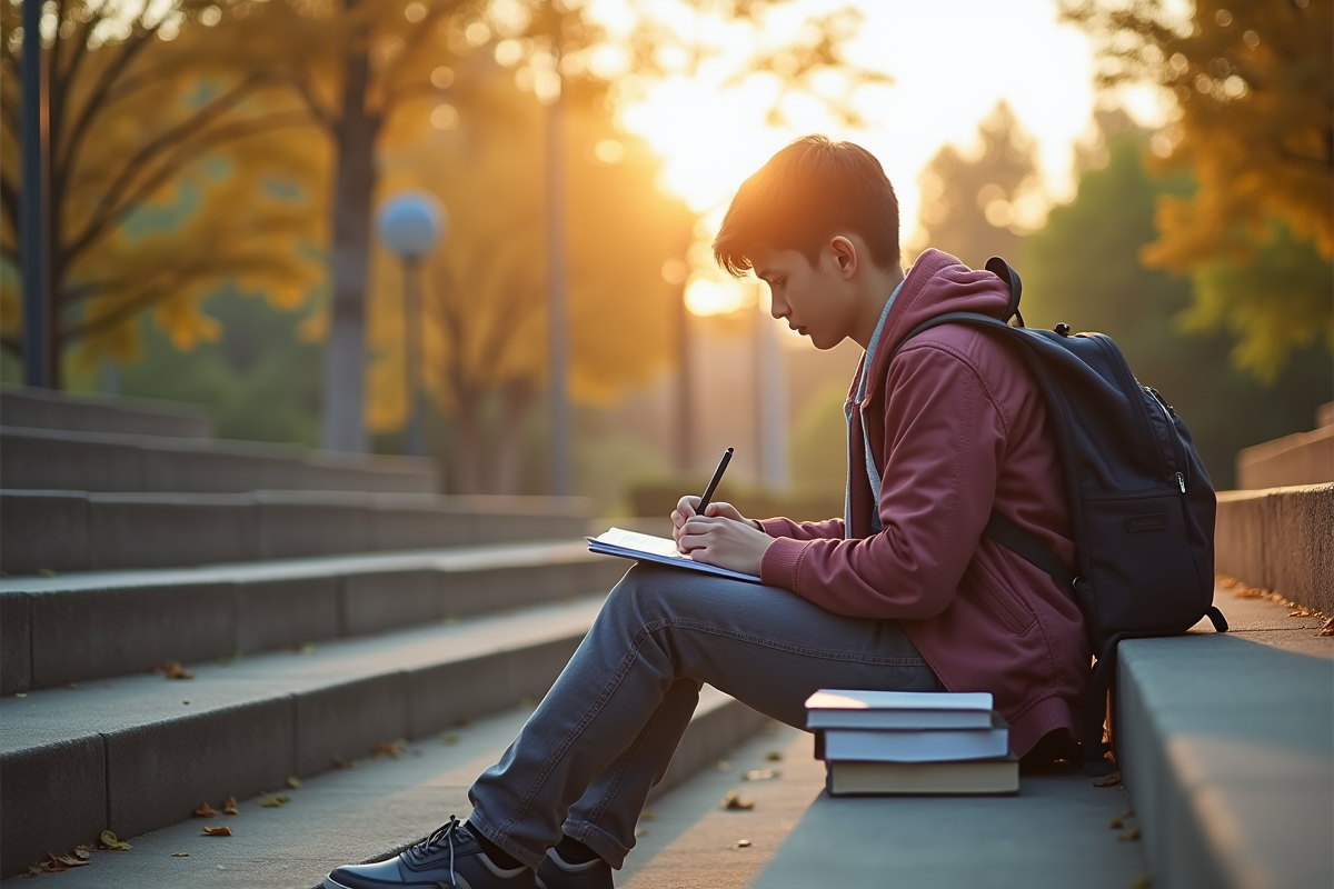 étudiants stress