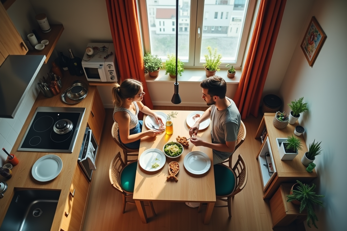 appartement partagé