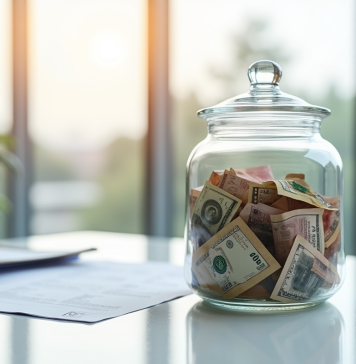 Impôts : Classement des pays qui paient le plus dans le monde Globe rempli de monnaies diverses sur un bureau lumineux