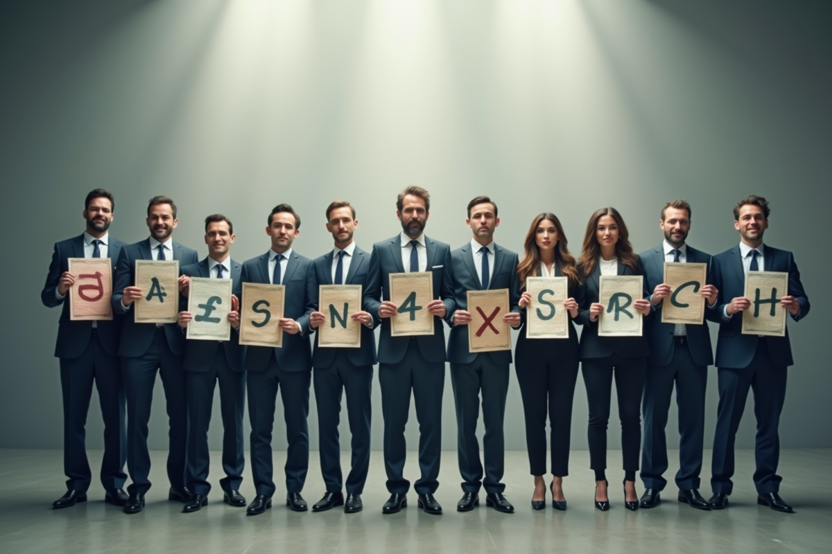 Groupe de professionnels tenant des factures fiscales internationales